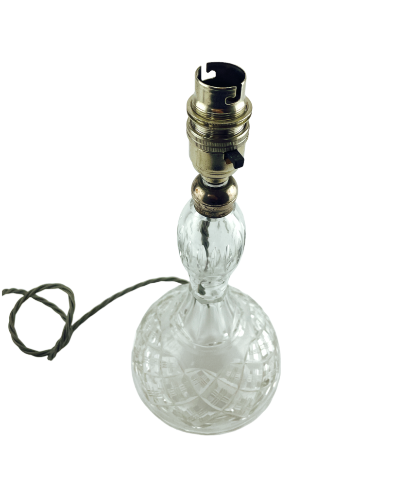 Charming Crystal Cut Lamp Base Add Sparkle and Elegance to Your Home